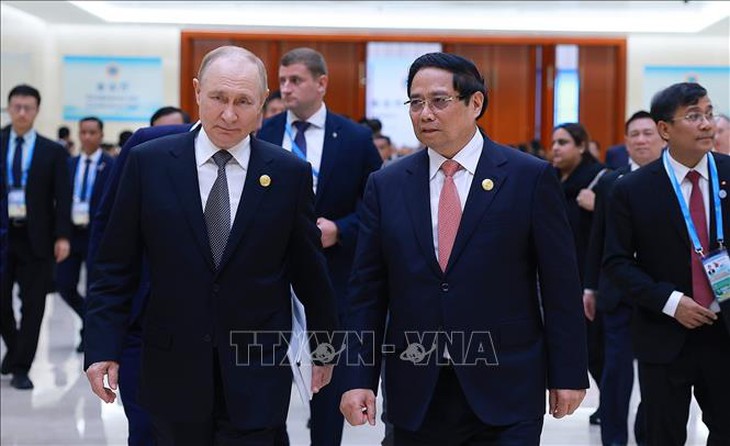 Thủ tướng Phạm Minh Chính hội kiến Tổng thống Nga Vladimir Putin- Ảnh 1. Thủ tướng Phạm Minh Chính hội kiến Tổng thống Nga Vladimir Putin- Ảnh 1.