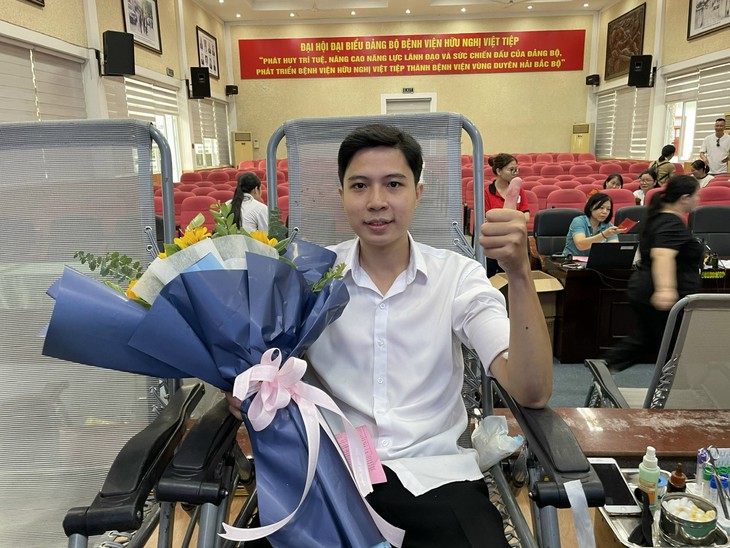 Hải Phòng: Hơn 500 y bác sĩ chung tay lan tỏa nghĩa cử cao đẹp trong ngày hội hiến máu- Ảnh 6.
