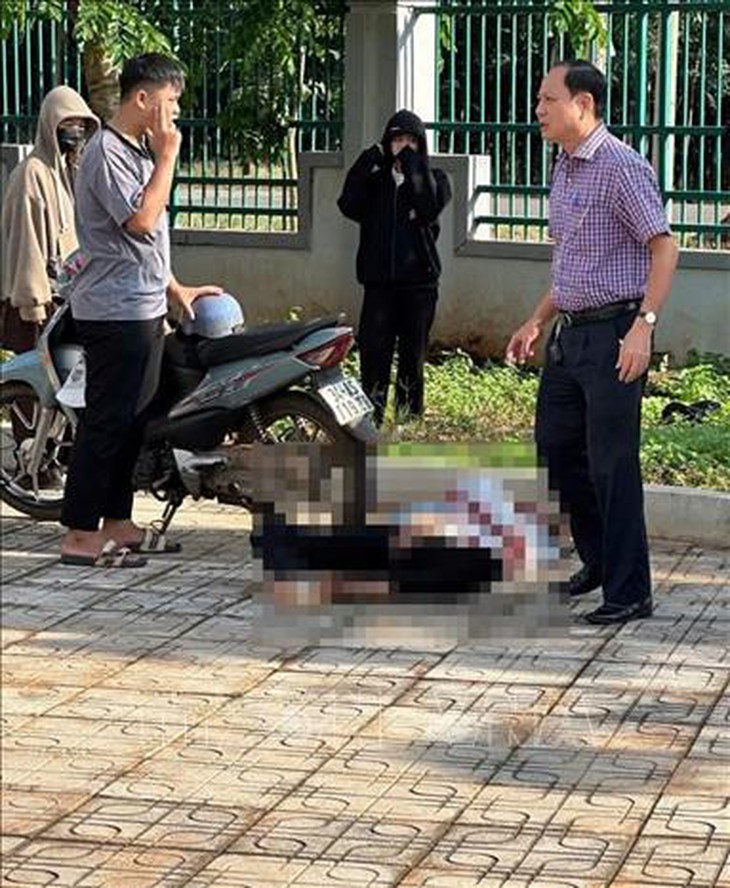 Đồng Nai: Làm rõ vụ nam học sinh tử vong sau khi đi xe đạp điện té ngã trong trường học- Ảnh 1. Đồng Nai: Làm rõ vụ nam học sinh tử vong sau khi đi xe đạp điện té ngã trong trường học- Ảnh 1.