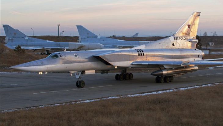 Oanh tạc cơ Nga Tu-22M3 giả lập đòn đánh vào các mục tiêu NATO- Ảnh 1.