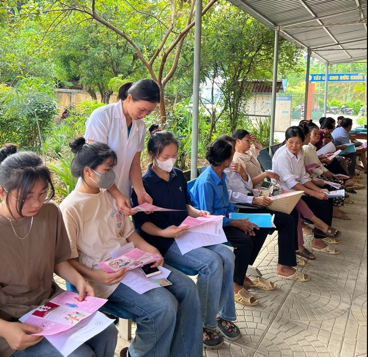 Từng bước đẩy lùi tảo hôn, chăm sóc sức khỏe sinh sản cho phụ nữ vùng cao tại Tân Sơn, Phú Thọ- Ảnh 3. Từng bước đẩy lùi tảo hôn, chăm sóc sức khỏe sinh sản cho phụ nữ vùng cao tại Tân Sơn, Phú Thọ- Ảnh 3.