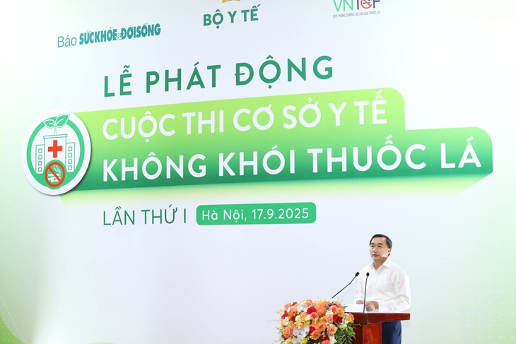 Phát động Cuộc thi “Cơ sở y tế không khói thuốc lá” lần thứ I- Ảnh 1.