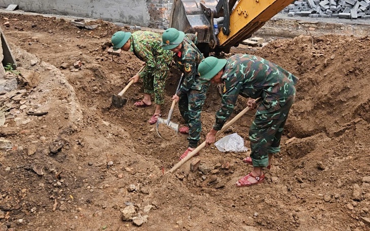 Quy tập hài cốt liệt sĩ tại di tích gắn liền với cuộc chiến đấu bảo vệ Thành cổ 