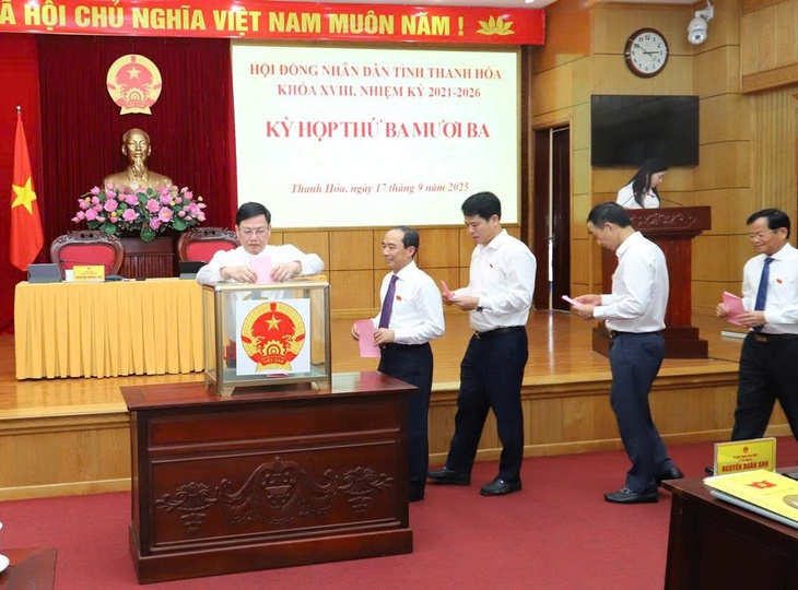 Ông Nguyễn Hoài Anh được bầu làm Chủ tịch UBND tỉnh Thanh Hóa- Ảnh 3.