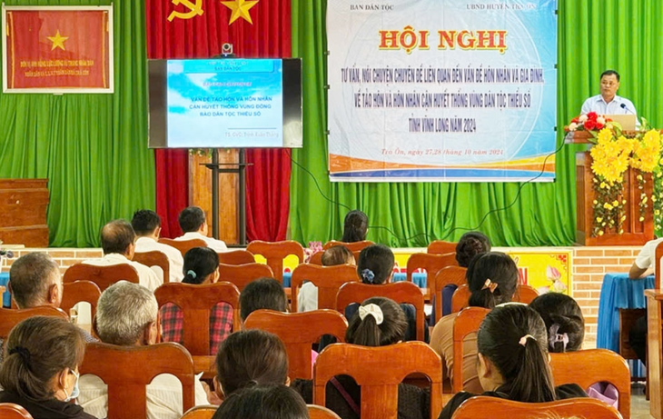 Vĩnh Long nâng cao nhận thức, xóa bỏ tảo hôn trong vùng đồng bào dân tộc thiểu số- Ảnh 1.