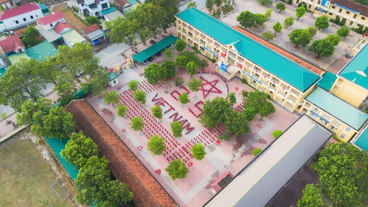 Thiếu nhi Nghệ An sáng tạo xếp hình chào mừng 80 năm Quốc khánh- Ảnh 2.