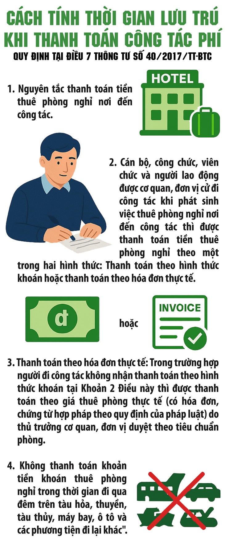 Cách tính thời gian lưu trú khi thanh toán công tác phí- Ảnh 1.