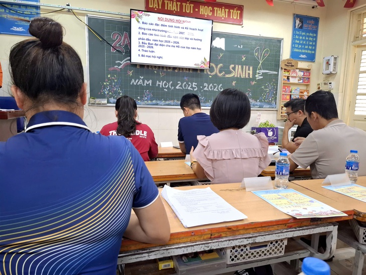 Giáo viên và phụ huynh nên bàn về vấn đề gì trong buổi họp đầu năm?- Ảnh 1.