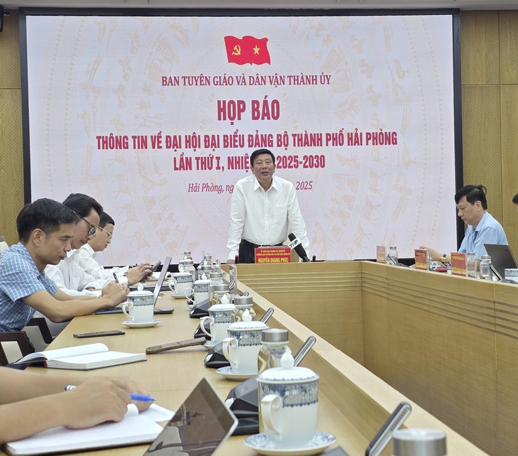 Đại hội Đảng bộ Hải Phòng lần I (2025-2030) ghi nhận nhiều tham luận nhất từ trước tới nay- Ảnh 1. Đại hội Đảng bộ Hải Phòng lần I (2025-2030) ghi nhận nhiều tham luận nhất từ trước tới nay- Ảnh 1.