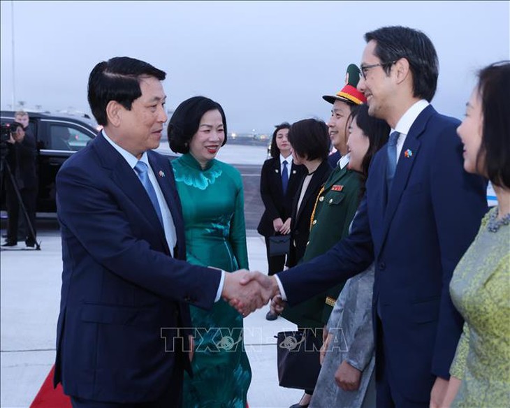 Chủ tịch nước kết thúc tốt đẹp chương trình dự Phiên Thảo luận chung cấp cao Đại hội đồng LHQ Khoá 80- Ảnh 3. Chủ tịch nước kết thúc tốt đẹp chương trình dự Phiên Thảo luận chung cấp cao Đại hội đồng LHQ Khoá 80- Ảnh 3.
