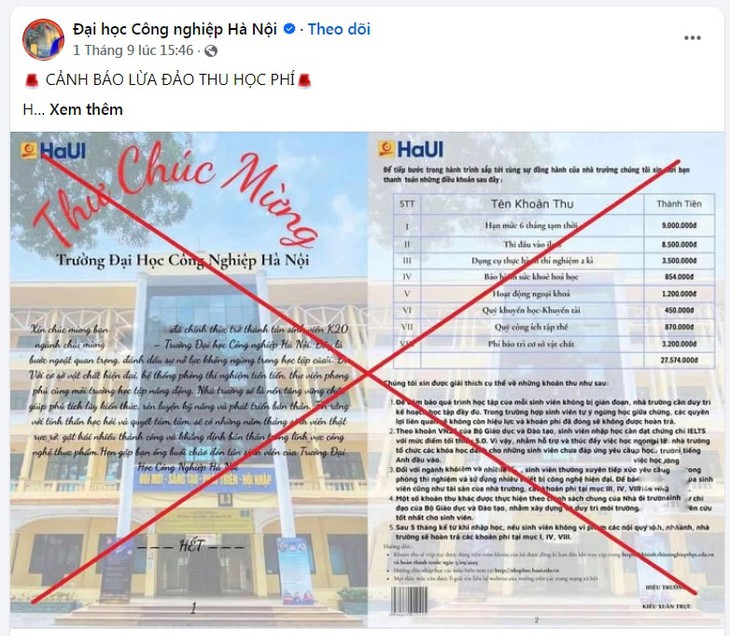 Trăm chiêu ngàn kế lừa đảo tân sinh viên- Ảnh 1. Trăm chiêu ngàn kế lừa đảo tân sinh viên- Ảnh 1.