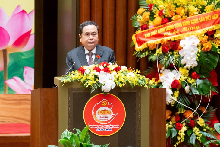 Tổng Bí thư Tô Lâm dự Đại hội đại biểu Đảng bộ Quốc hội lần thứ I- Ảnh 3.