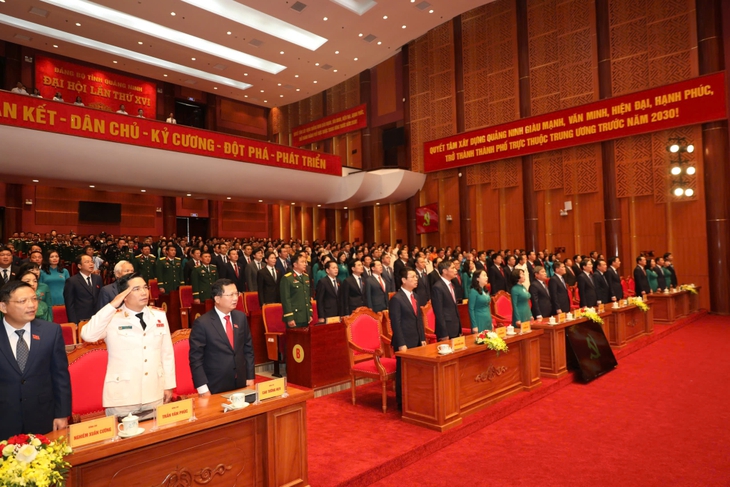 Đại hội đại biểu Đảng bộ tỉnh Quảng Ninh lần thứ XVI, nhiệm kỳ 2025 - 2030 tiến hành phiên trù bị- Ảnh 1. Đại hội đại biểu Đảng bộ tỉnh Quảng Ninh lần thứ XVI, nhiệm kỳ 2025 - 2030 tiến hành phiên trù bị- Ảnh 1.