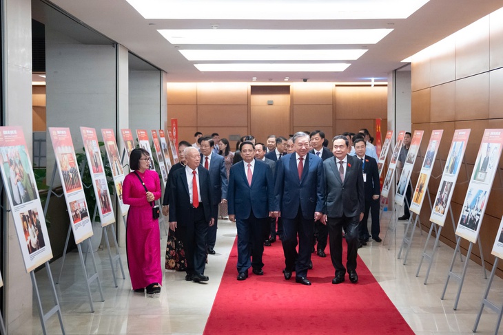 Tổng Bí thư Tô Lâm dự Đại hội đại biểu Đảng bộ Quốc hội lần thứ I- Ảnh 1.