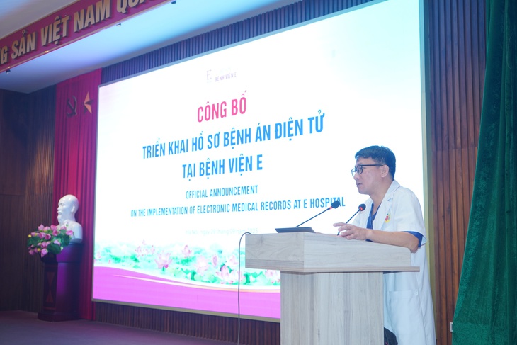Bệnh viện E triển khai bệnh án điện tử, tăng sự hài lòng của người bệnh- Ảnh 1.
