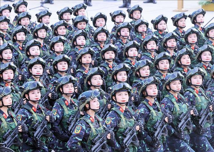 Đội hình diễu binh, diễu hành A80 hoàn thành nhiệm vụ, trở về đơn vị- Ảnh 2.