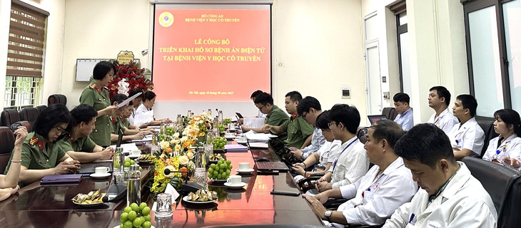 Bệnh viện Y học cổ truyền sẽ dùng bệnh án điện tử thay thế bệnh án giấy- Ảnh 1.