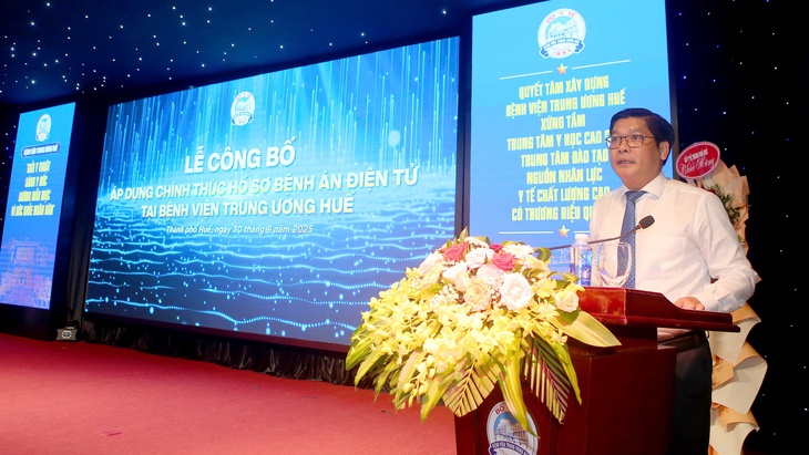 Bệnh viện Trung ương Huế vận hành hệ thống hồ sơ bệnh án điện tử- Ảnh 1.