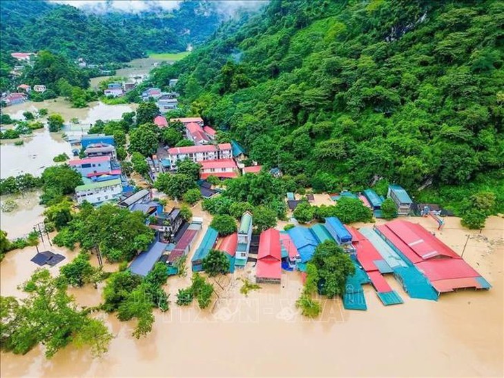 Cao Bằng: Bão số 10 gây thiệt hại nghiêm trọng, khẩn trương triển khai biện pháp ứng phó- Ảnh 3. Cao Bằng: Bão số 10 gây thiệt hại nghiêm trọng, khẩn trương triển khai biện pháp ứng phó- Ảnh 3.