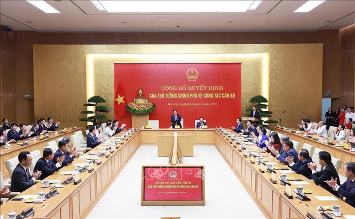 Thủ tướng trao quyết định tiếp nhận, bổ nhiệm Thứ trưởng Thường trực Bộ Y tế Vũ Mạnh Hà- Ảnh 1.