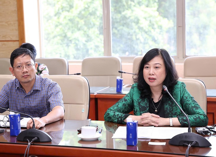 Bộ trưởng Bộ Y tế Đào Hồng Lan tiếp Trợ lý Tổng Thư ký Liên hợp quốc- Ảnh 1.