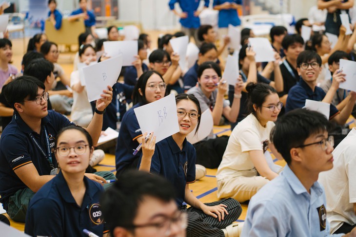 Biến giảng đường thành 'bệnh viện thu nhỏ' rèn kỹ năng, y đức cho sinh viên y khoa- Ảnh 5. Biến giảng đường thành 'bệnh viện thu nhỏ' rèn kỹ năng, y đức cho sinh viên y khoa- Ảnh 5.