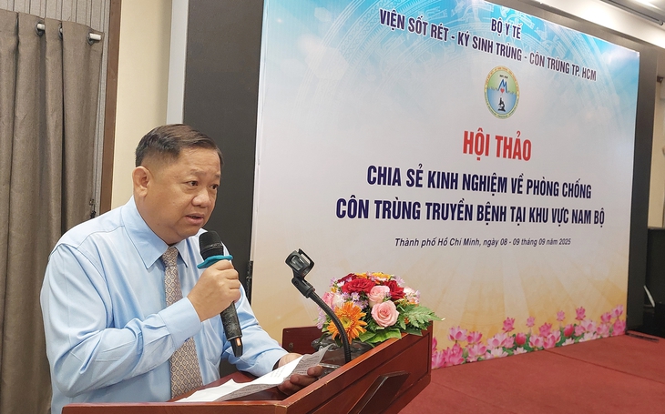 Nhiều thách thức trong phòng, chống côn trùng truyền bệnh tại Nam bộ- Ảnh 1. Nhiều thách thức trong phòng, chống côn trùng truyền bệnh tại Nam bộ- Ảnh 1.