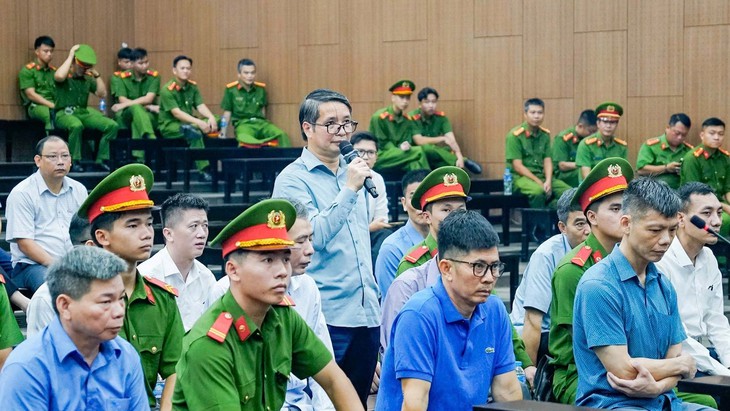 Hình ảnh xét xử các bị cáo trong vụ án Thuận An- Ảnh 4.