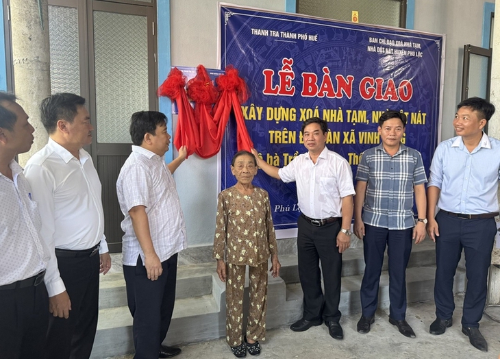 TP. Huế hoàn thành 100% kế hoạch xóa nhà tạm, nhà dột nát- Ảnh 1.