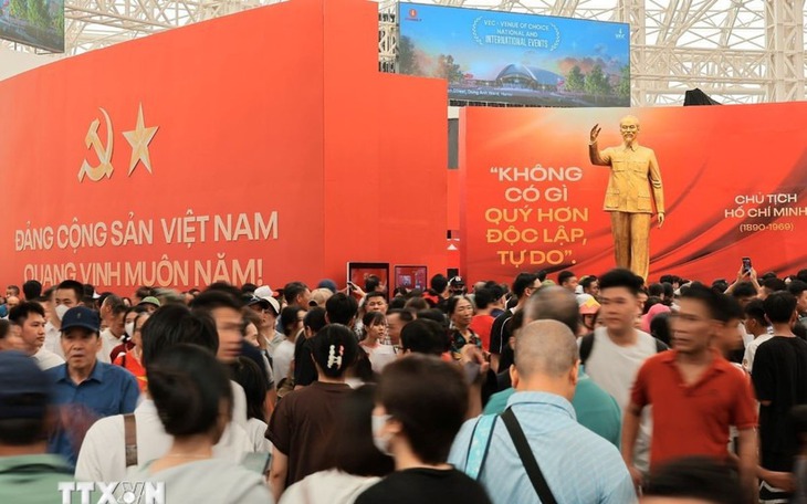 Triển lãm thành tựu đất nước thu hút 6,5 triệu lượt khách tham quan