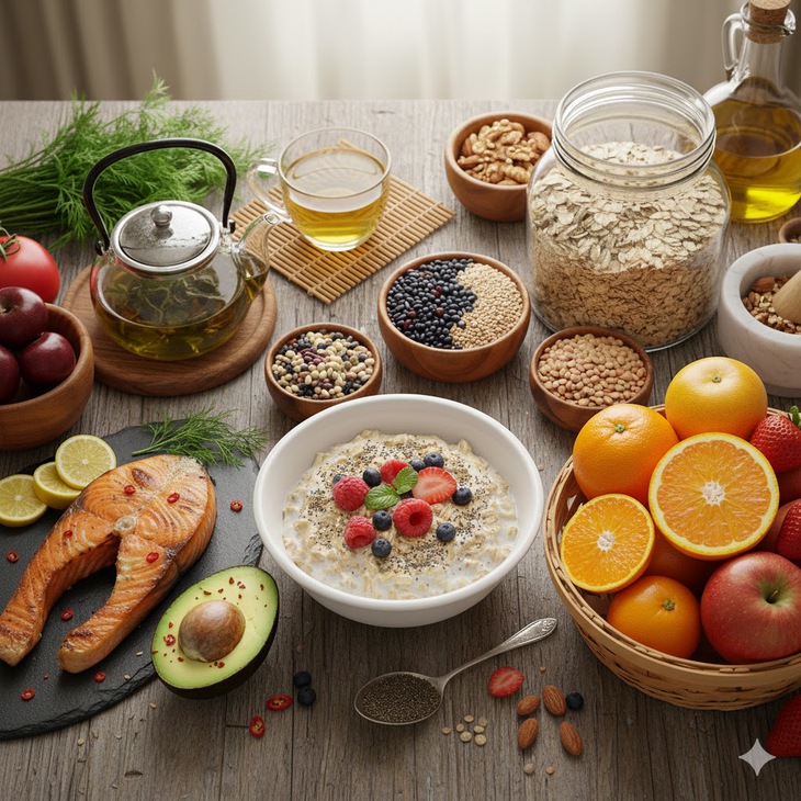 8 loại thực phẩm hàng đầu giúp giảm cholesterol - áp dụng để thấy hiệu quả trong năm 2026- Ảnh 1.