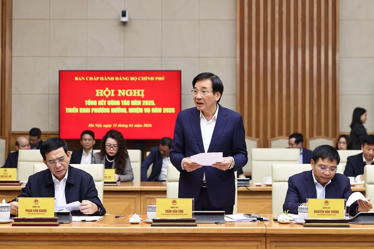 Đảng ủy Chính phủ tổng kết năm 2025, đề ra mục tiêu tăng trưởng 10% cho năm 2026- Ảnh 2.