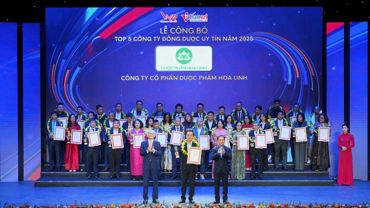 Dược phẩm Hoa Linh tiếp tục được vinh danh Top 5 Công ty Đông dược uy tín- Ảnh 1.