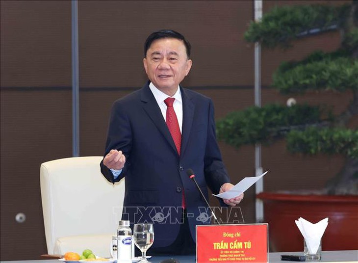 Thường trực Ban Bí thư Trần Cẩm Tú tổng duyệt công tác tổ chức phục vụ Đại hội XIV của Đảng- Ảnh 1. Thường trực Ban Bí thư Trần Cẩm Tú tổng duyệt công tác tổ chức phục vụ Đại hội XIV của Đảng- Ảnh 1.