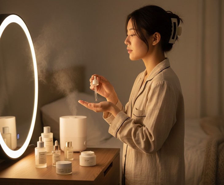 Thứ tự chuẩn quy trình dưỡng da đẹp mùa lạnh- Ảnh 1.