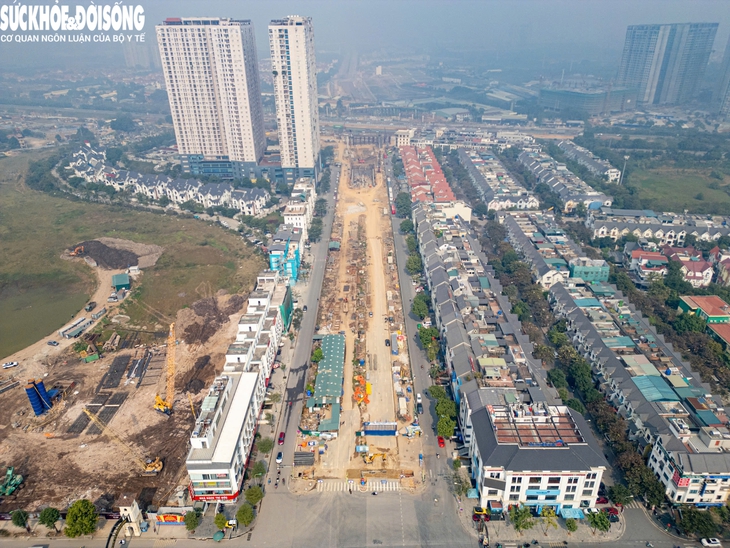 Toàn cảnh 'siêu nút giao' hơn 2.300 tỷ đồng nối Vành đai 3,5 với Đại lộ Thăng Long- Ảnh 12. Toàn cảnh 'siêu nút giao' hơn 2.300 tỷ đồng nối Vành đai 3,5 với Đại lộ Thăng Long- Ảnh 12.