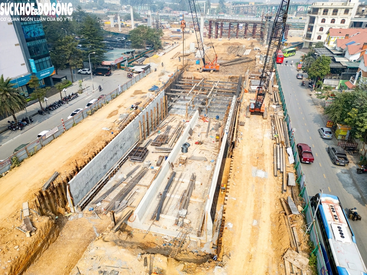 Toàn cảnh 'siêu nút giao' hơn 2.300 tỷ đồng nối Vành đai 3,5 với Đại lộ Thăng Long- Ảnh 7. Toàn cảnh 'siêu nút giao' hơn 2.300 tỷ đồng nối Vành đai 3,5 với Đại lộ Thăng Long- Ảnh 7.
