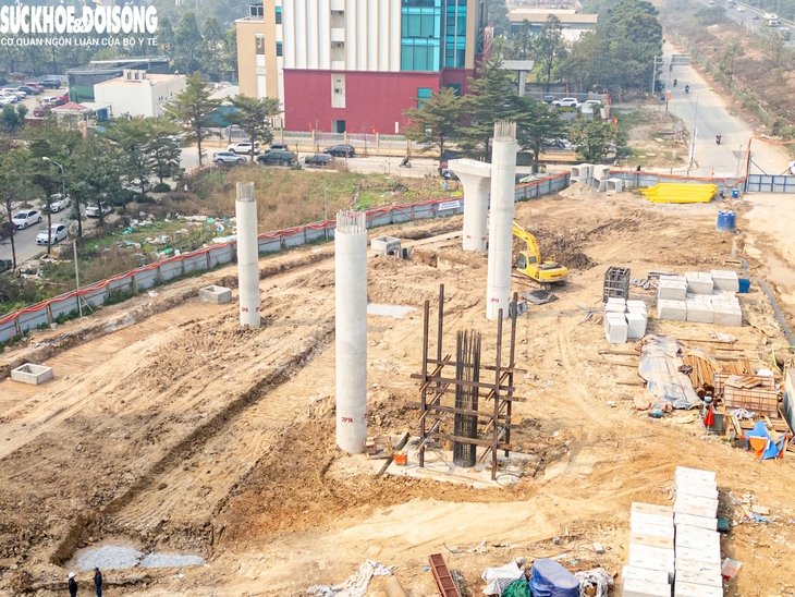 Toàn cảnh 'siêu nút giao' hơn 2.300 tỷ đồng nối Vành đai 3,5 với Đại lộ Thăng Long- Ảnh 9. Toàn cảnh 'siêu nút giao' hơn 2.300 tỷ đồng nối Vành đai 3,5 với Đại lộ Thăng Long- Ảnh 9.