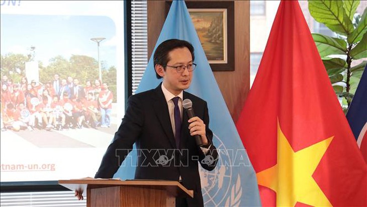 Phái đoàn Việt Nam tại LHQ thông tin tới báo chí quốc tế về Đại hội XIV của Đảng- Ảnh 1.