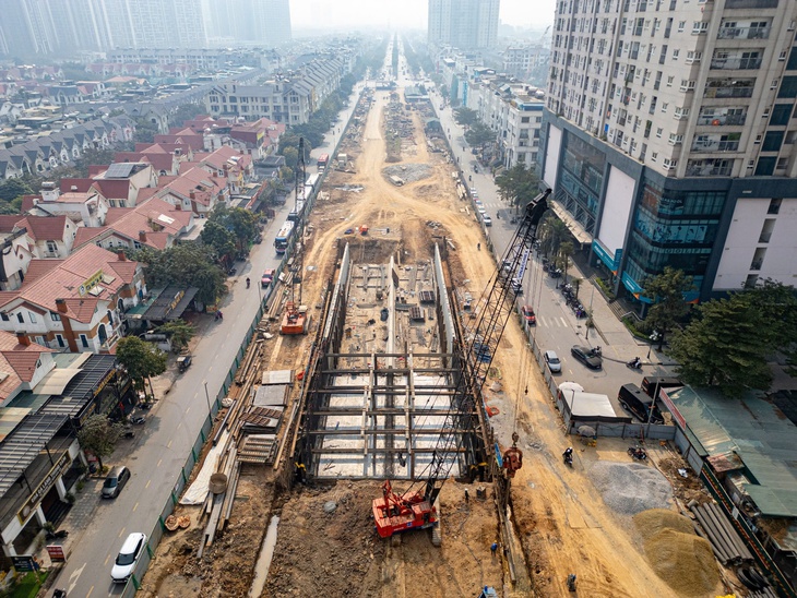 Toàn cảnh 'siêu nút giao' hơn 2.300 tỷ đồng nối Vành đai 3,5 với Đại lộ Thăng Long- Ảnh 8. Toàn cảnh 'siêu nút giao' hơn 2.300 tỷ đồng nối Vành đai 3,5 với Đại lộ Thăng Long- Ảnh 8.