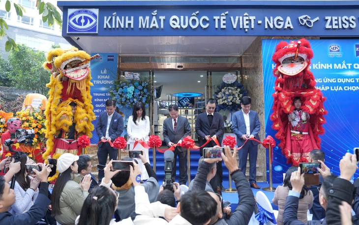 Khai trương Trung tâm kính mắt Quốc tế Việt - Nga tại Hà Nội- Ảnh 1.