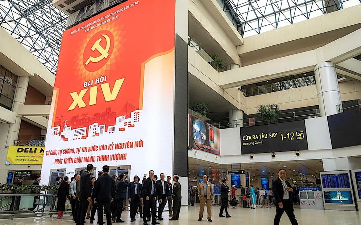 Sân bay Nội Bài duy trì trạng thái sẵn sàng cao nhất phục vụ Đại hội XIV của Đảng