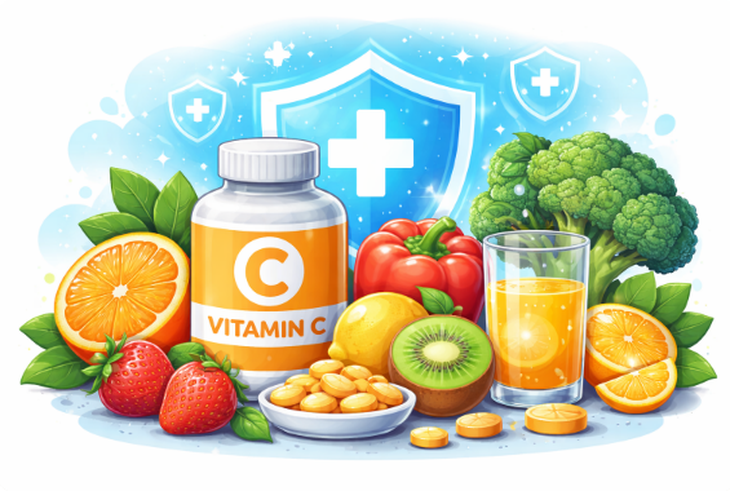 Vì sao vitamin C đặc biệt cần thiết trong mùa cảm lạnh, cúm?- Ảnh 1.