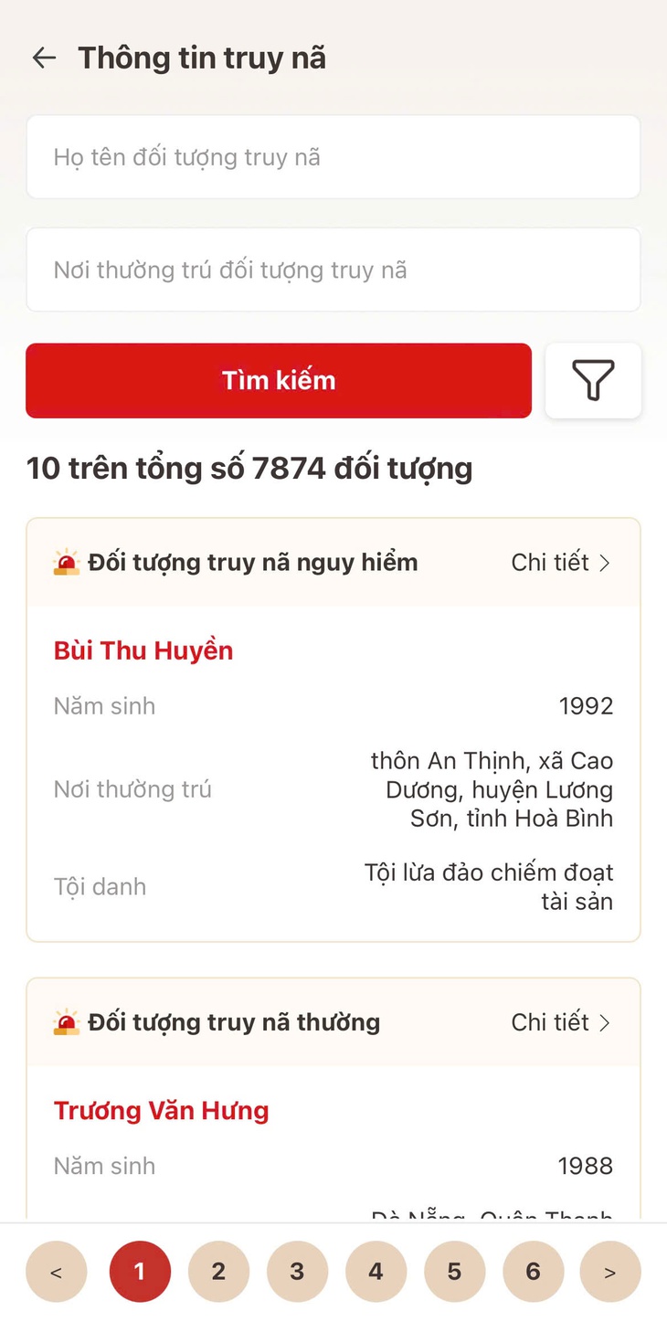 Người dân có thể tra cứu thông tin truy nã như thế nào trên VNeID?- Ảnh 3. Người dân có thể tra cứu thông tin truy nã như thế nào trên VNeID?- Ảnh 3.