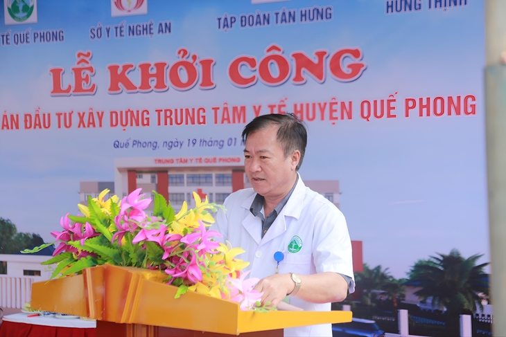 Khởi công Trung tâm Y tế Quế Phong – điểm tựa chăm sóc sức khỏe nơi vùng biên- Ảnh 4. Khởi công Trung tâm Y tế Quế Phong – điểm tựa chăm sóc sức khỏe nơi vùng biên- Ảnh 4.