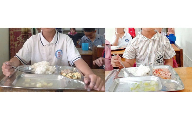 Bữa ăn học đường vùng khó khăn: Khi trẻ mới chỉ được ‘ăn no’ chứ chưa được ‘ăn đủ’