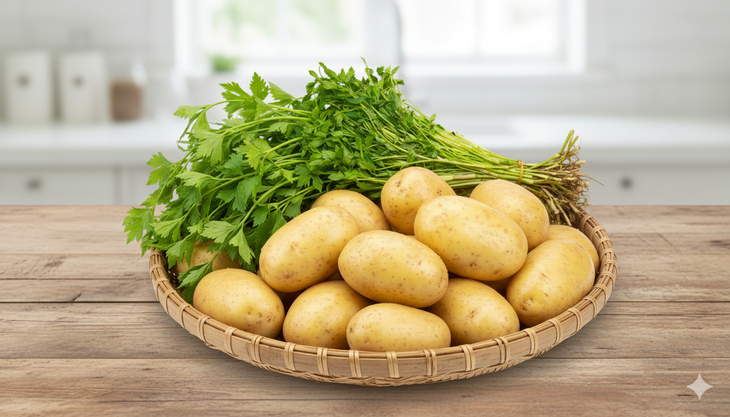 Canh khoai tây rau cần có tác dụng gì? Món ăn tốt cho huyết áp và cân nặng ít người biết- Ảnh 1.
