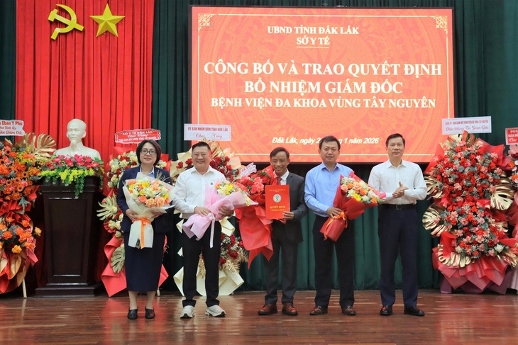 Bệnh viện Đa khoa vùng Tây Nguyên có tân giám đốc- Ảnh 1.