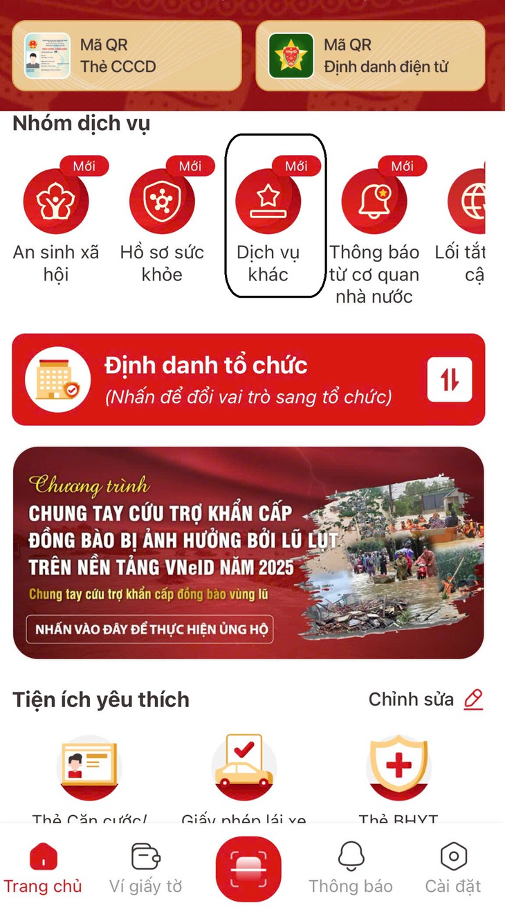 Cách tra cứu hóa đơn tiền điện trên VNeID chỉ với vài bước đơn giản- Ảnh 1.