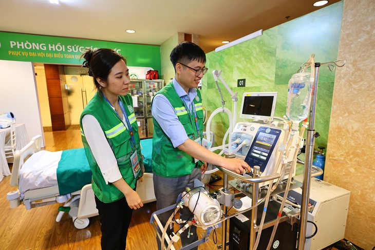 Ngành y tế đảm bảo nhân lực, trang thiết bị phục vụ Đại hội XIV của Đảng- Ảnh 1. Ngành y tế đảm bảo nhân lực, trang thiết bị phục vụ Đại hội XIV của Đảng- Ảnh 1.